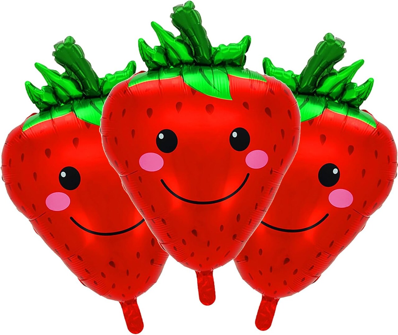 Strawberry Birthday Party Decorations Kit - Smile Shaped Balloon Arch